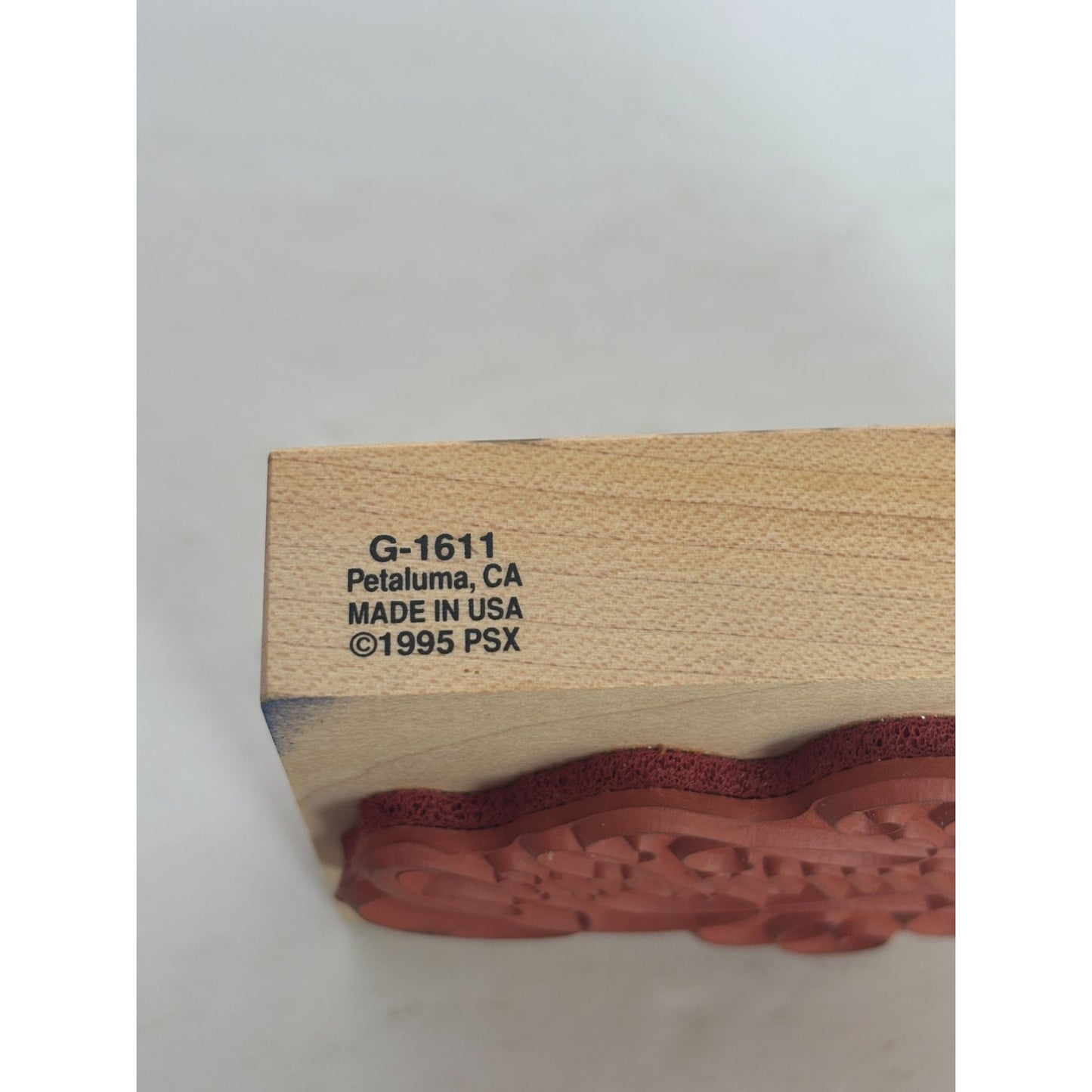 PSX Rubber Stamp Congratulations Word Sentiment Celebration Card Crafts G-1611