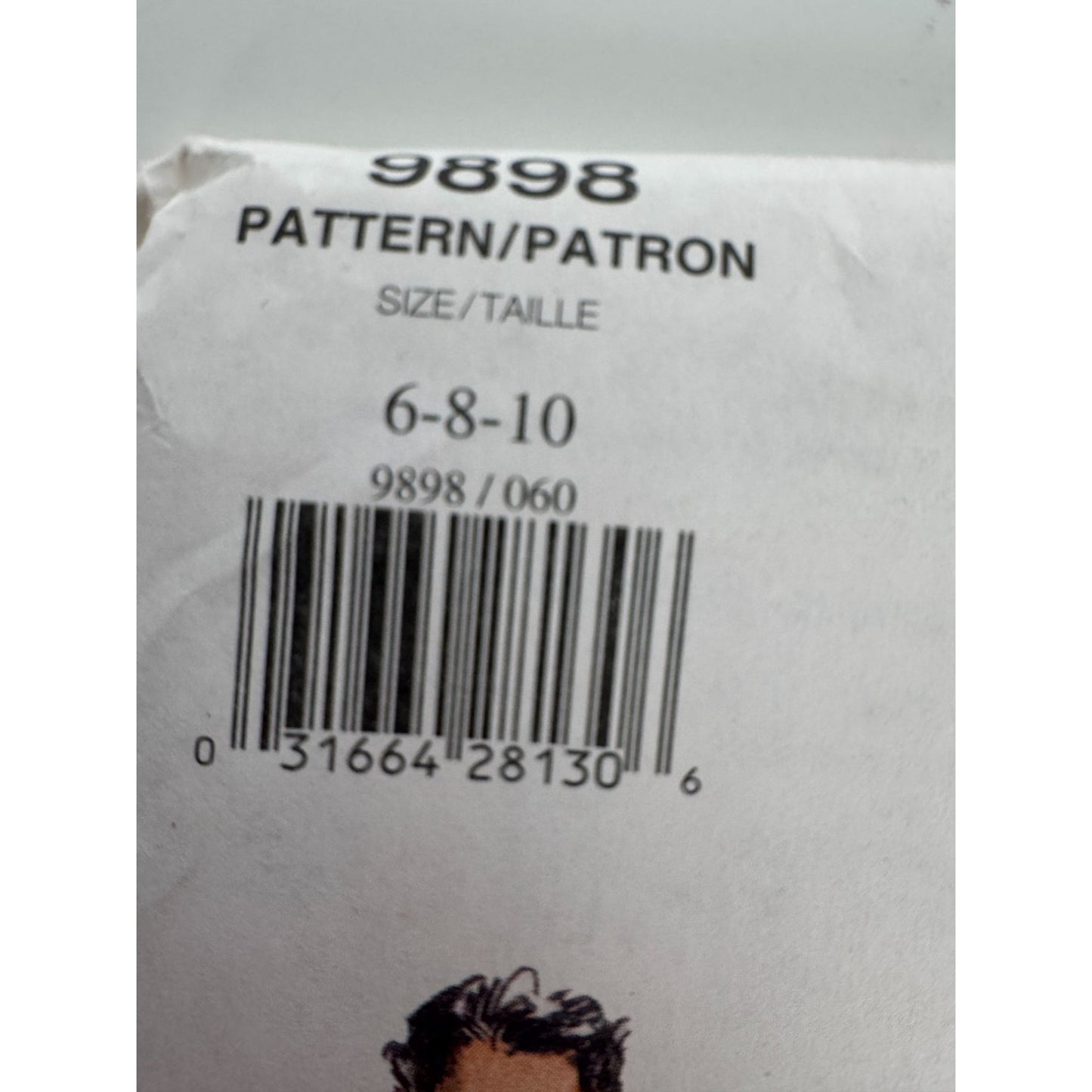 Vogue Sewing Pattern 9898 Misses Jacket Top Pants Work Outfit Size 6 8 10 Uncut