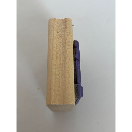 Stampin Up Wooden Rubber Stamp Have A Cheerful Day Chair Pun Funny Card Making