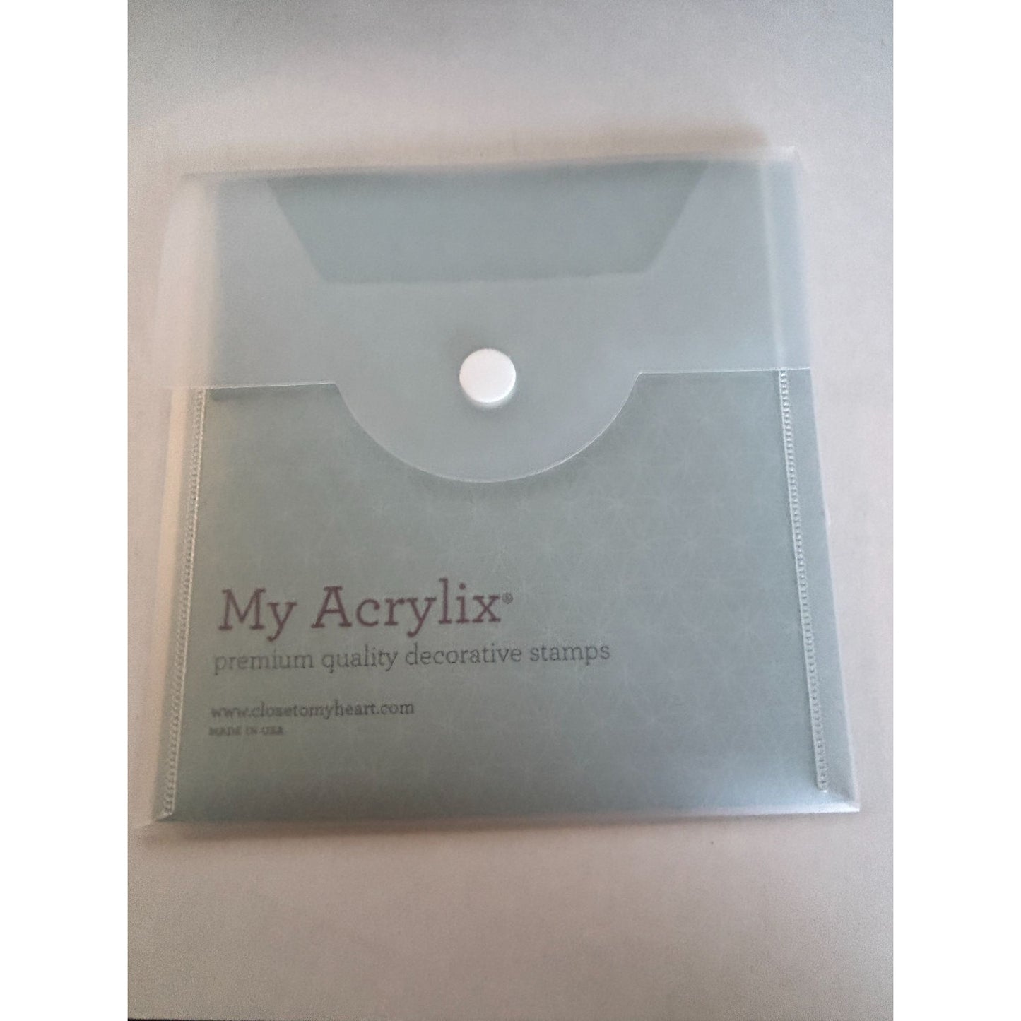 CTMH Acrylic Stamp Set You've Got a Friend in Me Merci Beaucoup Words My Acrylix