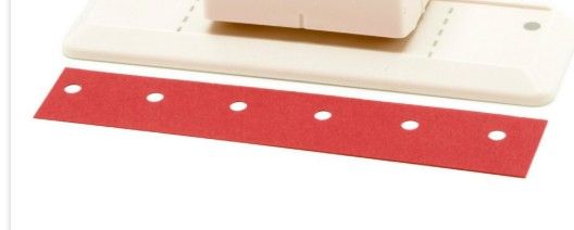 Martha Stewart Paper Punch Storage Binder Hole Double Dots Edge Border Threader