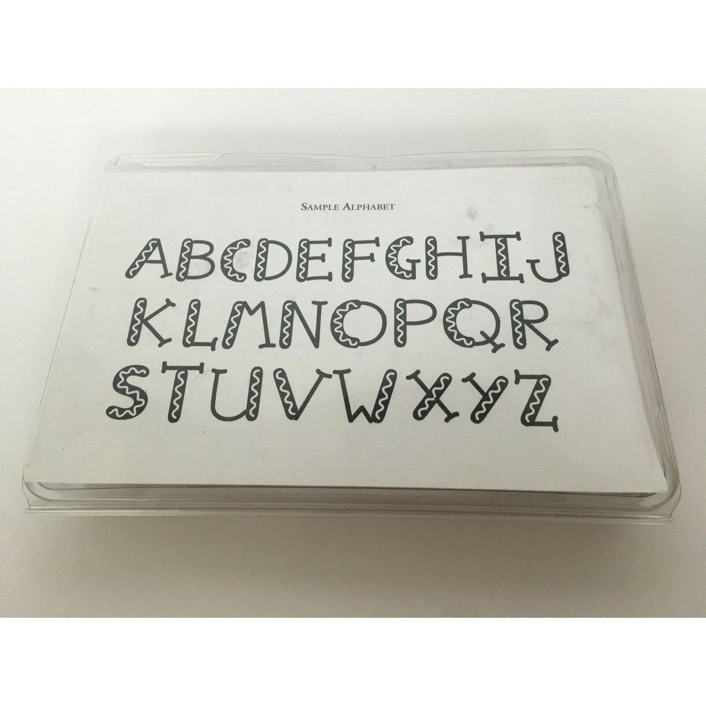 Stampin Up Alphabuilders & Accessories Stamp Sets Letters Creates 8 Alphabets