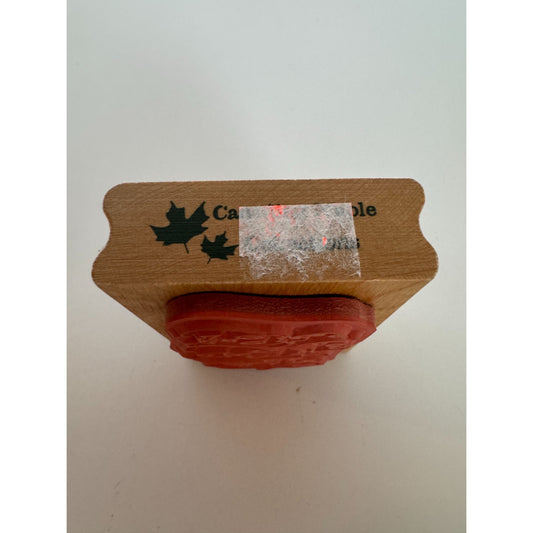 Canadian Maple Collections Rubber Stamp Halloween Pumpkin Trio Jack-O-Lanterns