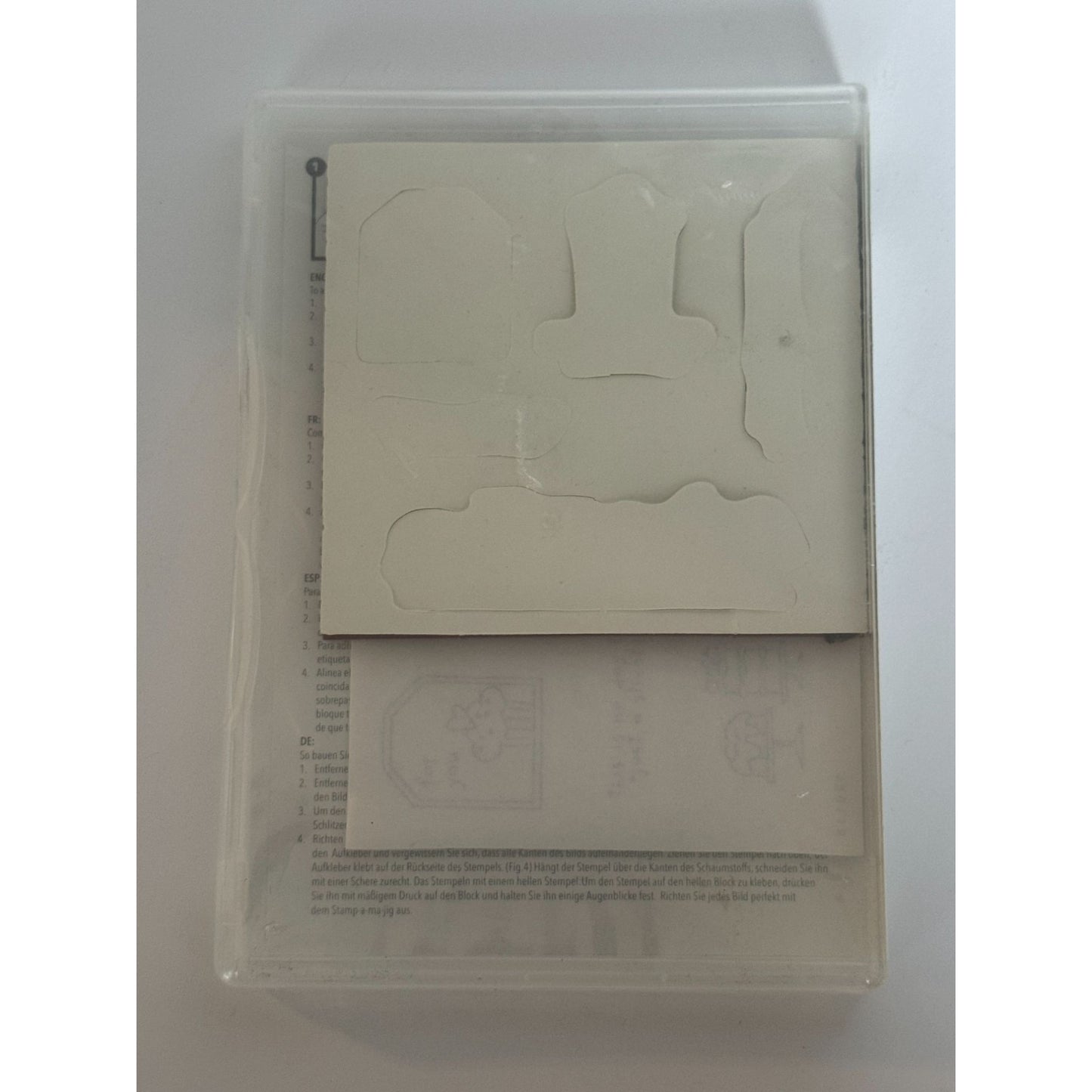 Stampin Up Clear Mount Stamps Birthday Bakery Funny Humor Cupcake Cake Border
