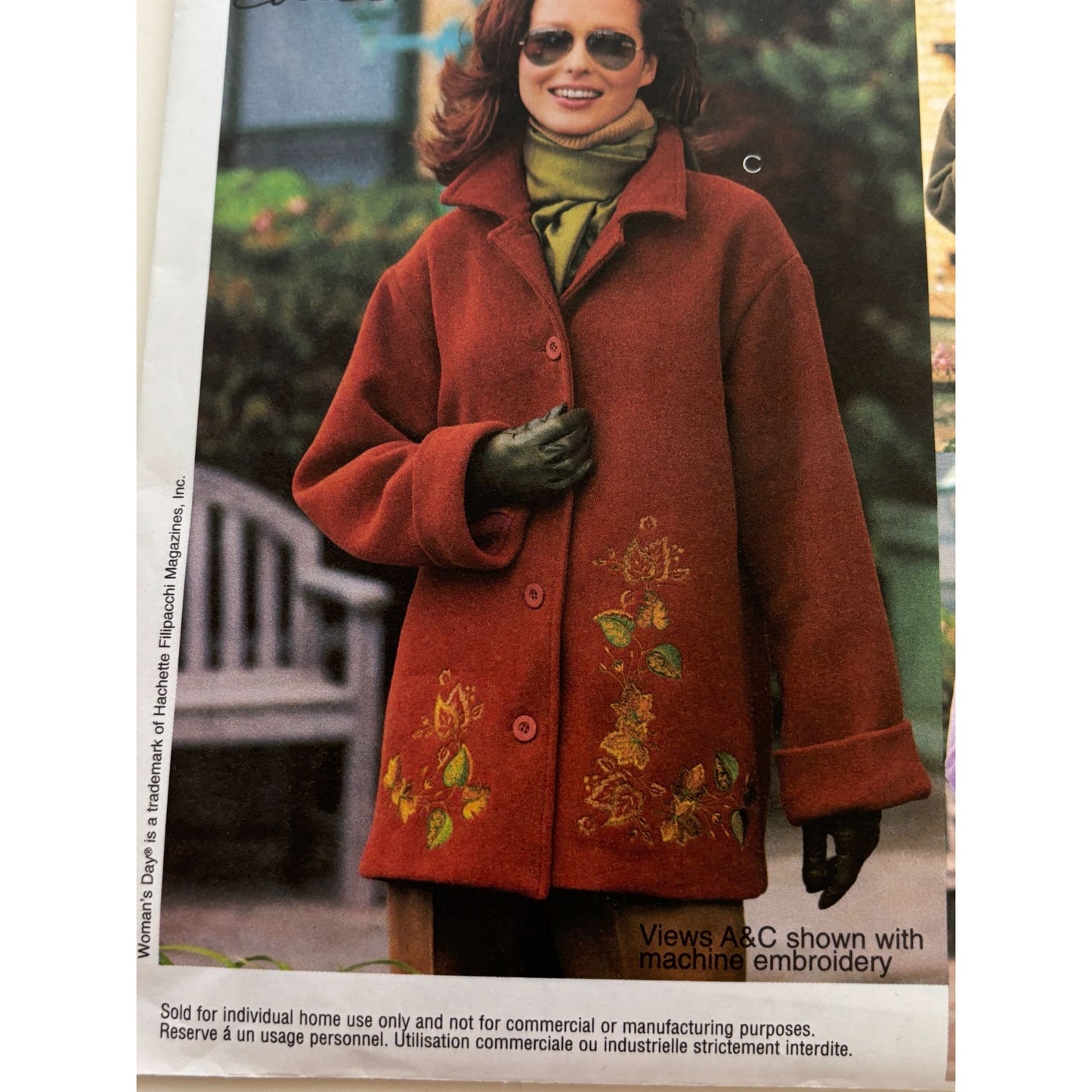 McCalls Sewing Pattern 3788 Winter Fleece Jackets Hats Scarf Misses XS S M 4-14