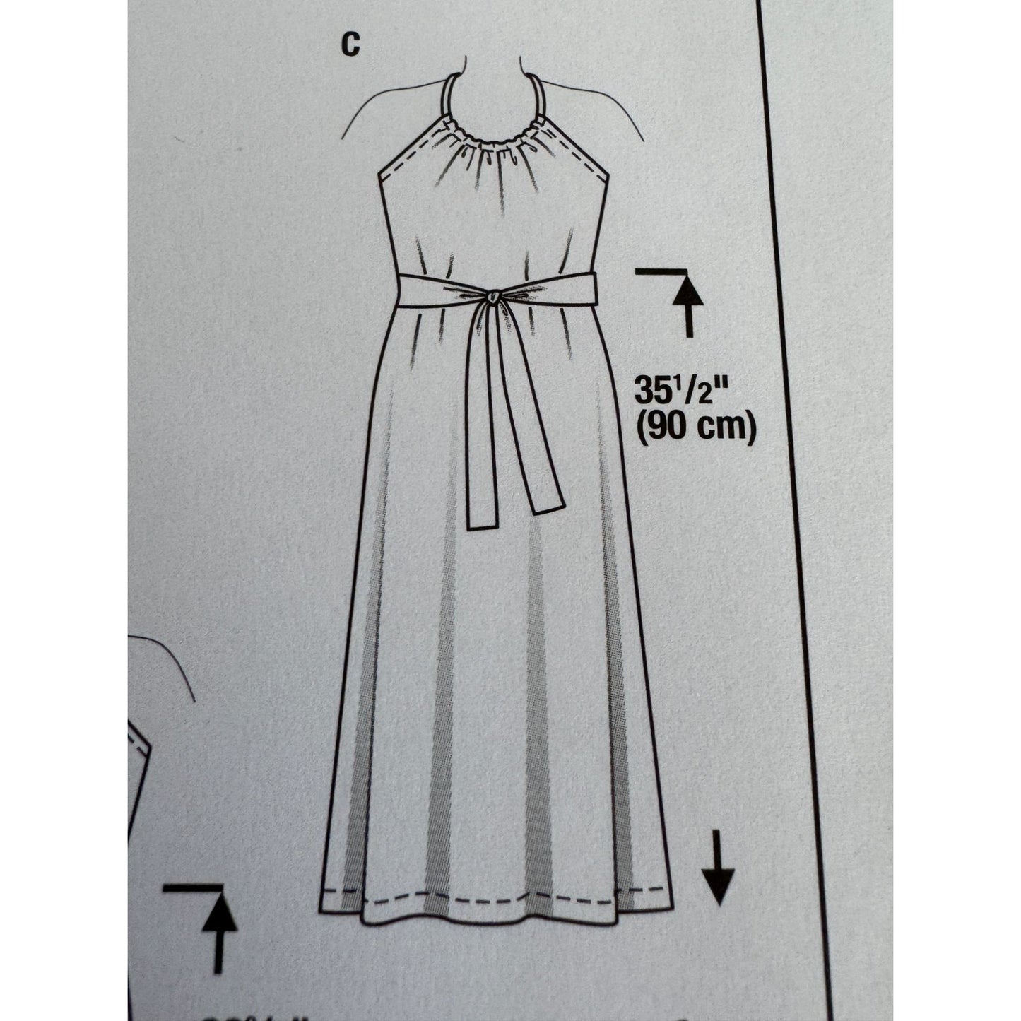 Burda Sewing Pattern 6118 Halter Neck Dress Top Shirt Summer Easy Sizes 8-18 UC