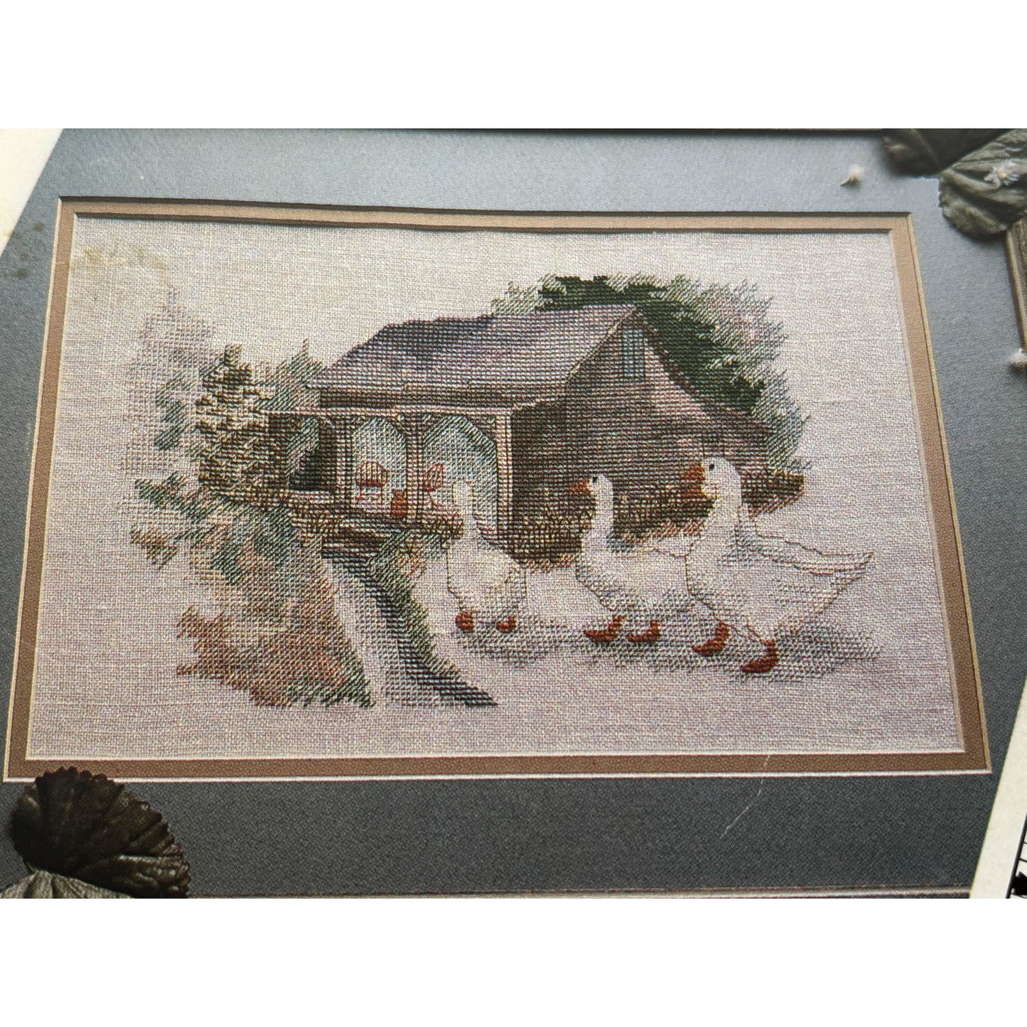 Leisure Arts Magazine June 1988 Goose Sheep Animals Cross Stitch Craft Knitting
