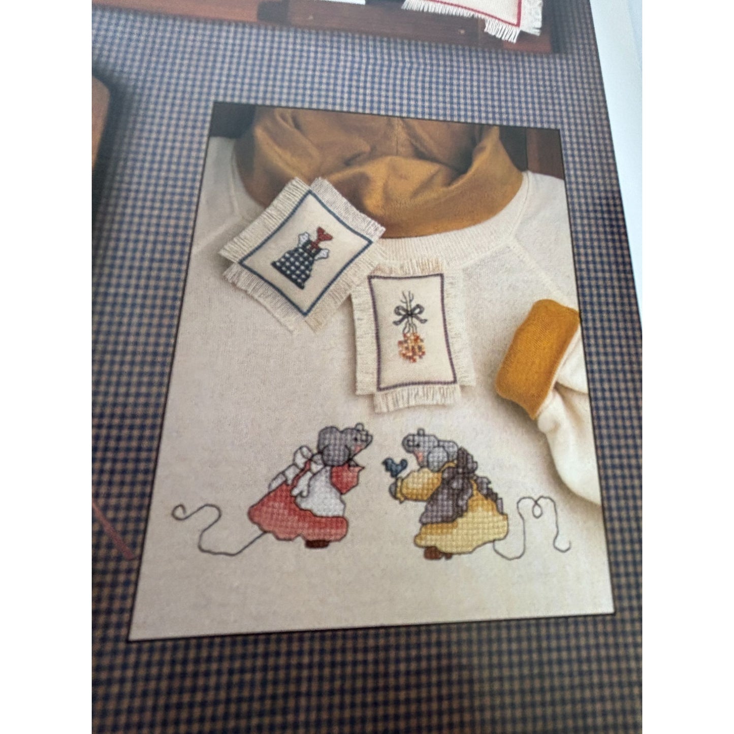 For The Love Of Cross Stitch Magazine July 1990 Patterns Cat Southwest Borders