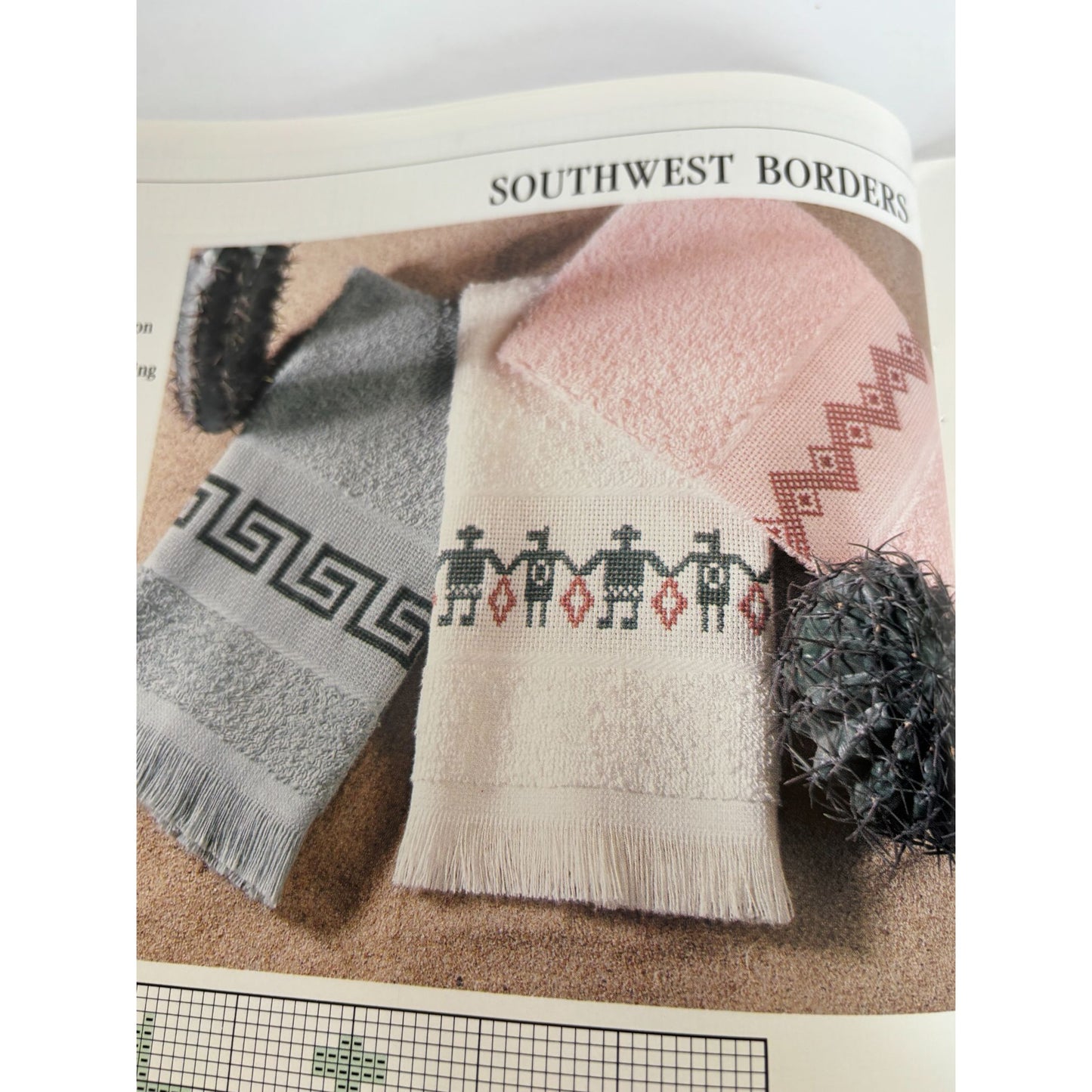 For The Love Of Cross Stitch Magazine July 1990 Patterns Cat Southwest Borders
