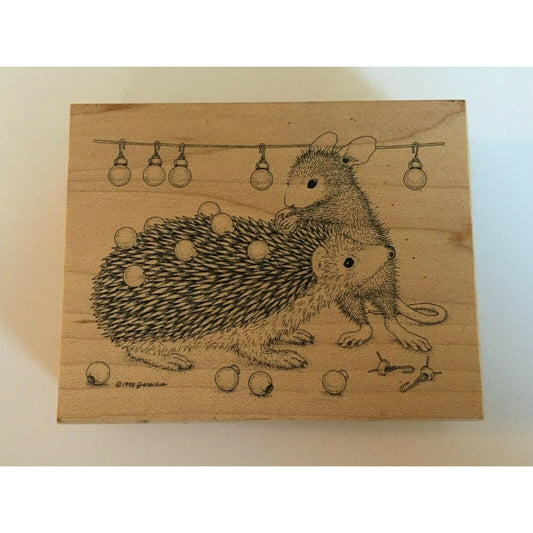 Stampa Rosa Rubber Stamp House Mouse Fashion Statement Christmas Ornament Amanda