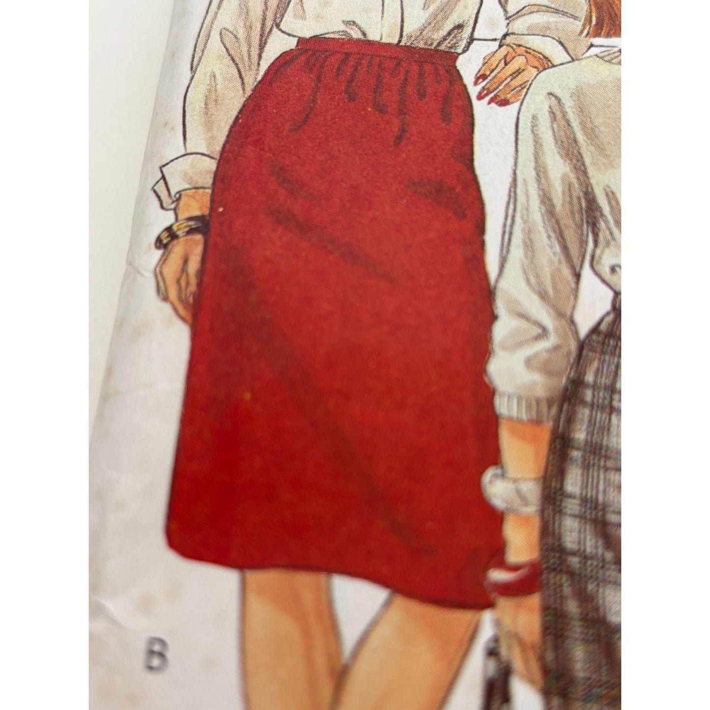 McCalls Sewing Pattern 2230 Skirts Size 12 Classic Design Career Work 1980s UC