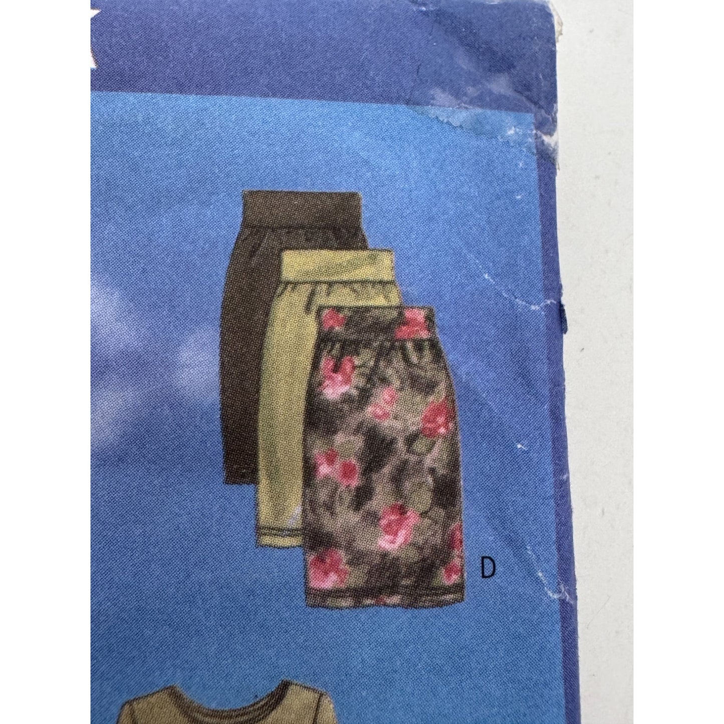 Butterick Sewing Pattern 5325 Maternity Dress Tunic Skirt Pants Sizes 6-10 Uncut