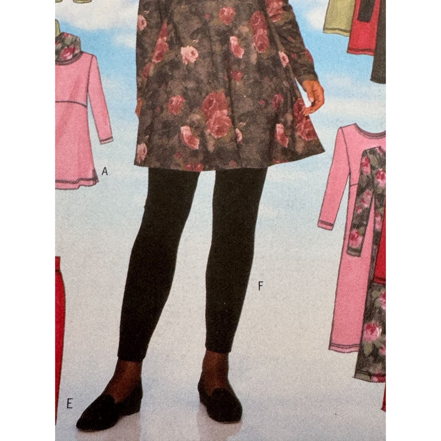 Butterick Sewing Pattern 5325 Maternity Dress Tunic Skirt Pants Sizes 6-10 Uncut