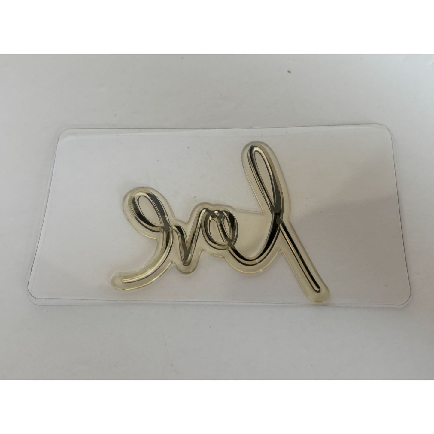 Heidi Swapp Clear Stamp Love Cursive Word Valentines Card Making Paper Crafting