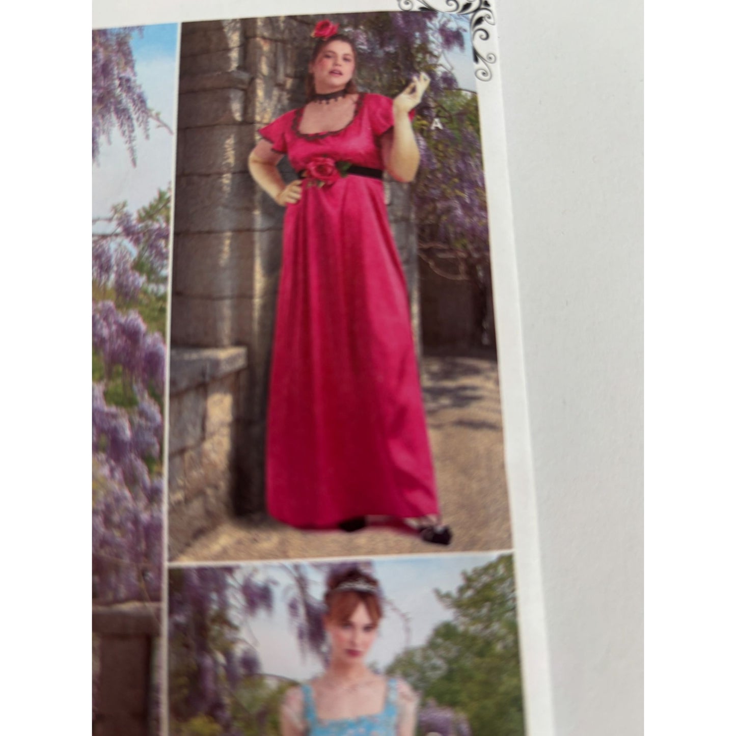 Simplicity Sewing Pattern S9434 Womens Regency Style Dress 20W-28W UC