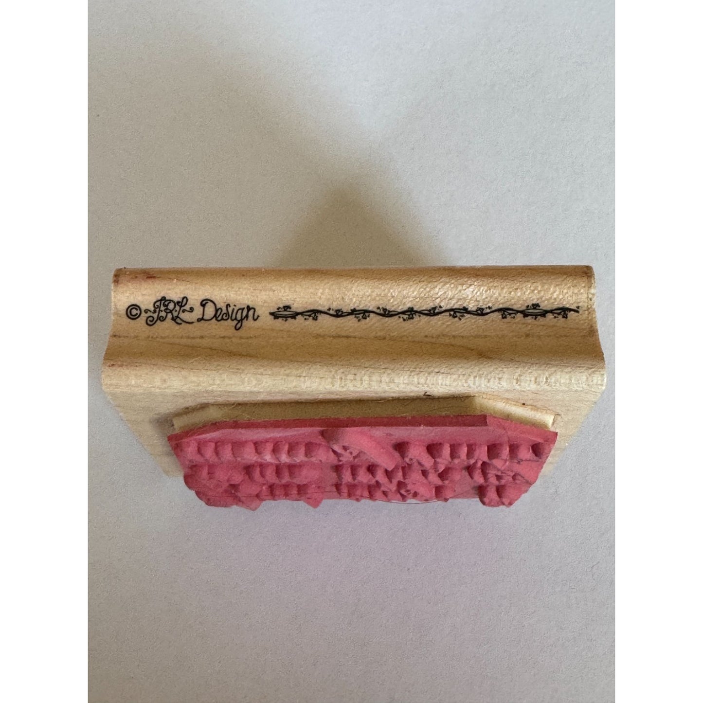 JRL Design Wood Rubber Stamp And Sings It To Me When My Memory Fails Friendship