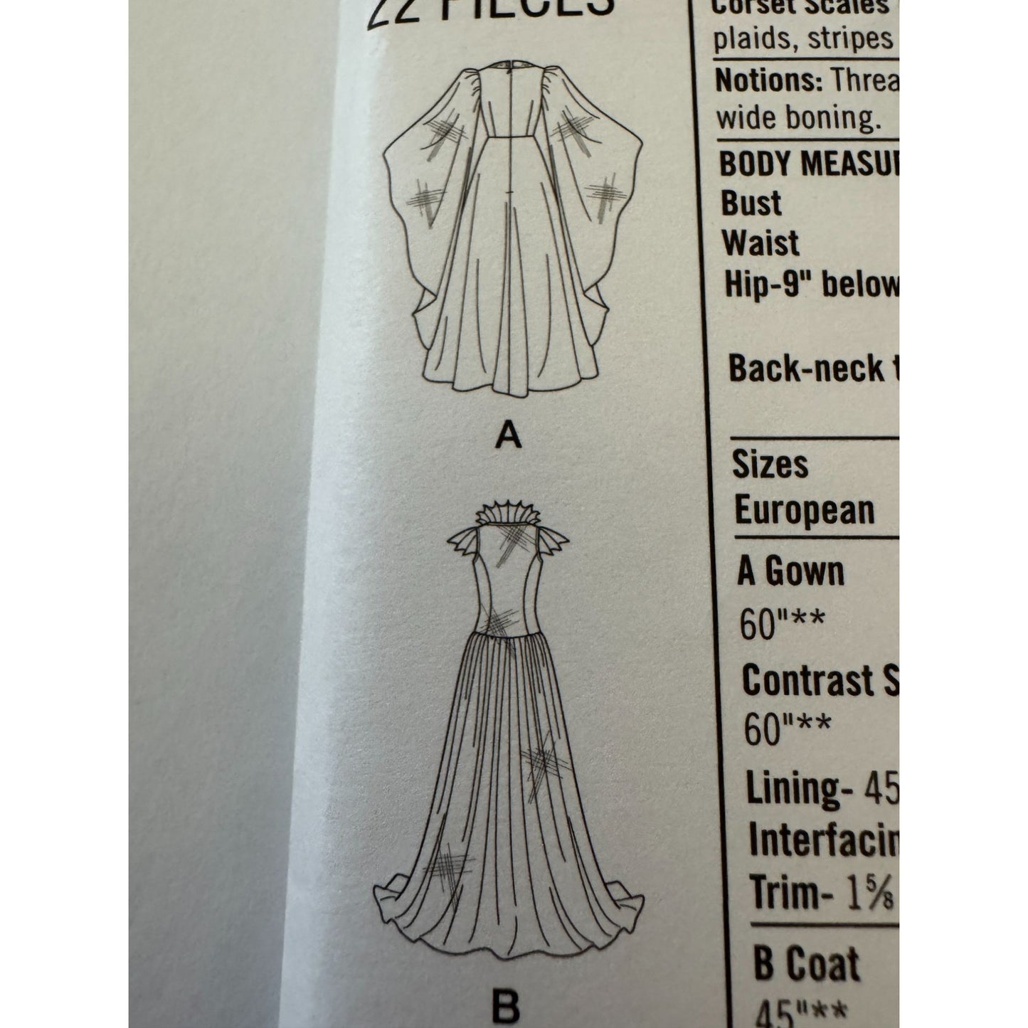 Simplicity Sewing Pattern S8971 Fantasy Fairy Costume Cosplay Corset 14-22 Uncut