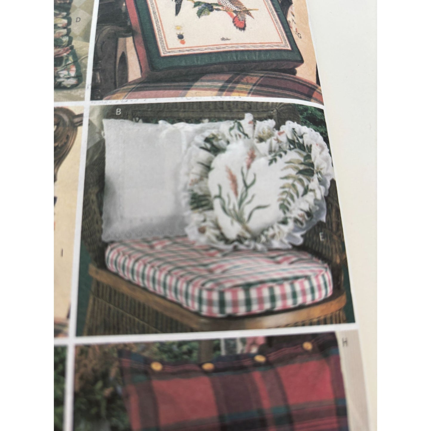 Butterick Sewing Pattern 3175 Waverly Easy to Do Pillows Home Decoration Uncut