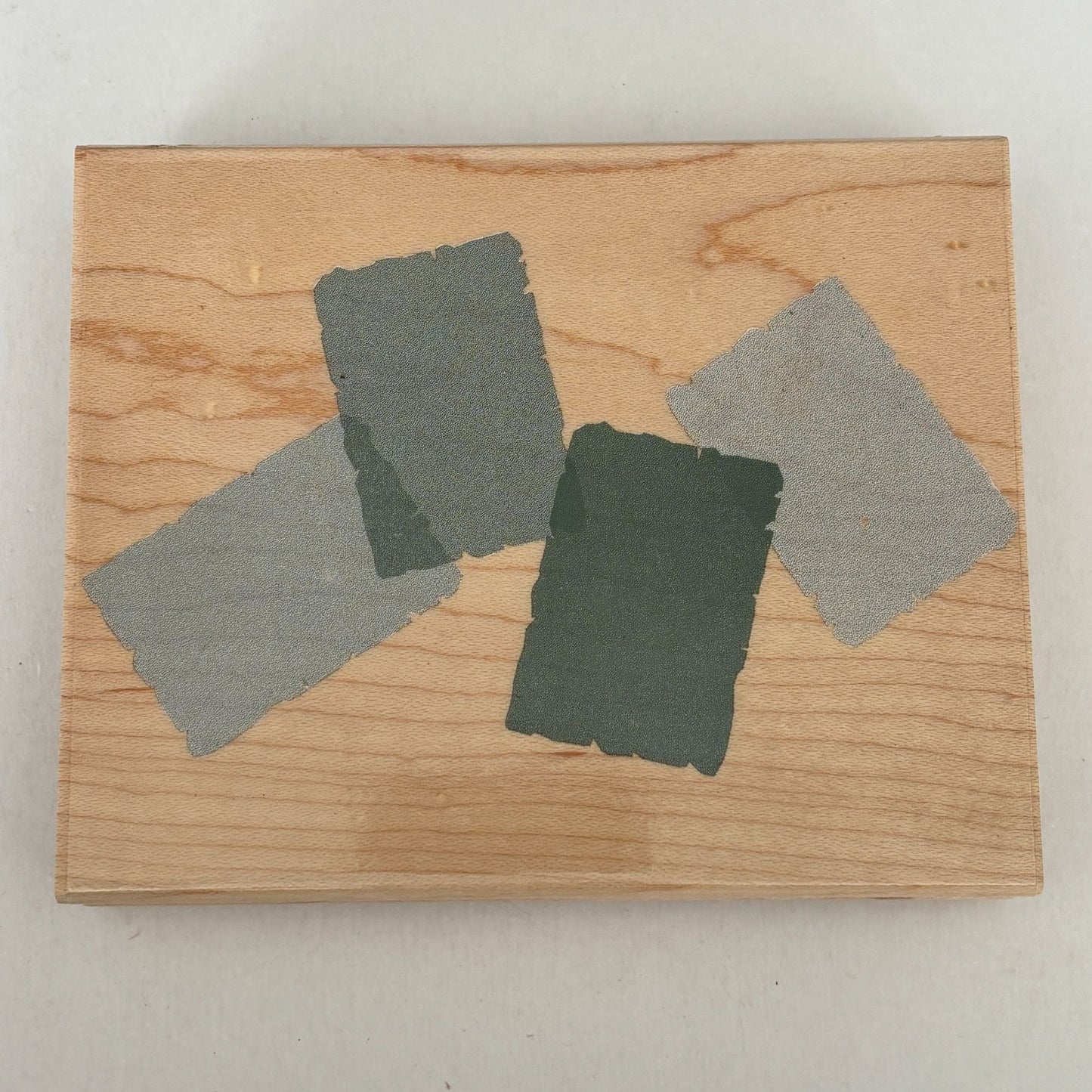 Hero Arts Rubber Stamp Background Template of Four Texture Shapes Cardmaking Craft S2191