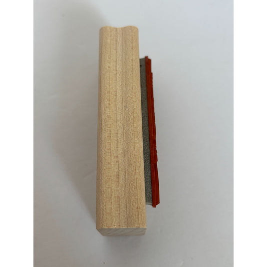 Stampin Up Wood Rubber Stamp Floral Rose Bouquet Edge Ribbon Wedding Card Making