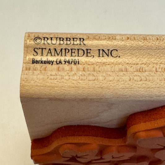 Rubber Stampede Rubber Stamp Ivy Leaves Greenery Plant Leaf Nature Card Making