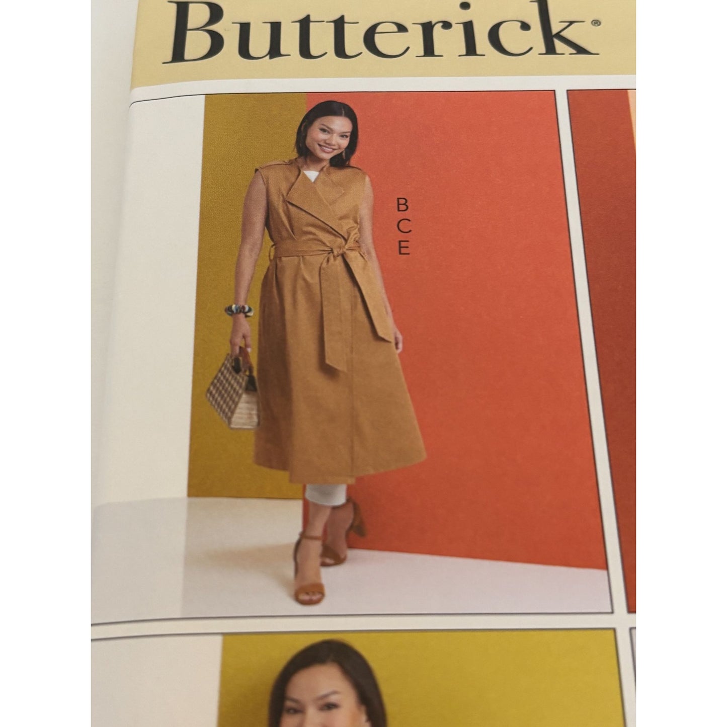 Butterick Sewing Pattern B6948 Work Jacket Vest Top Dress Pants Sizes 8-16 Uncut