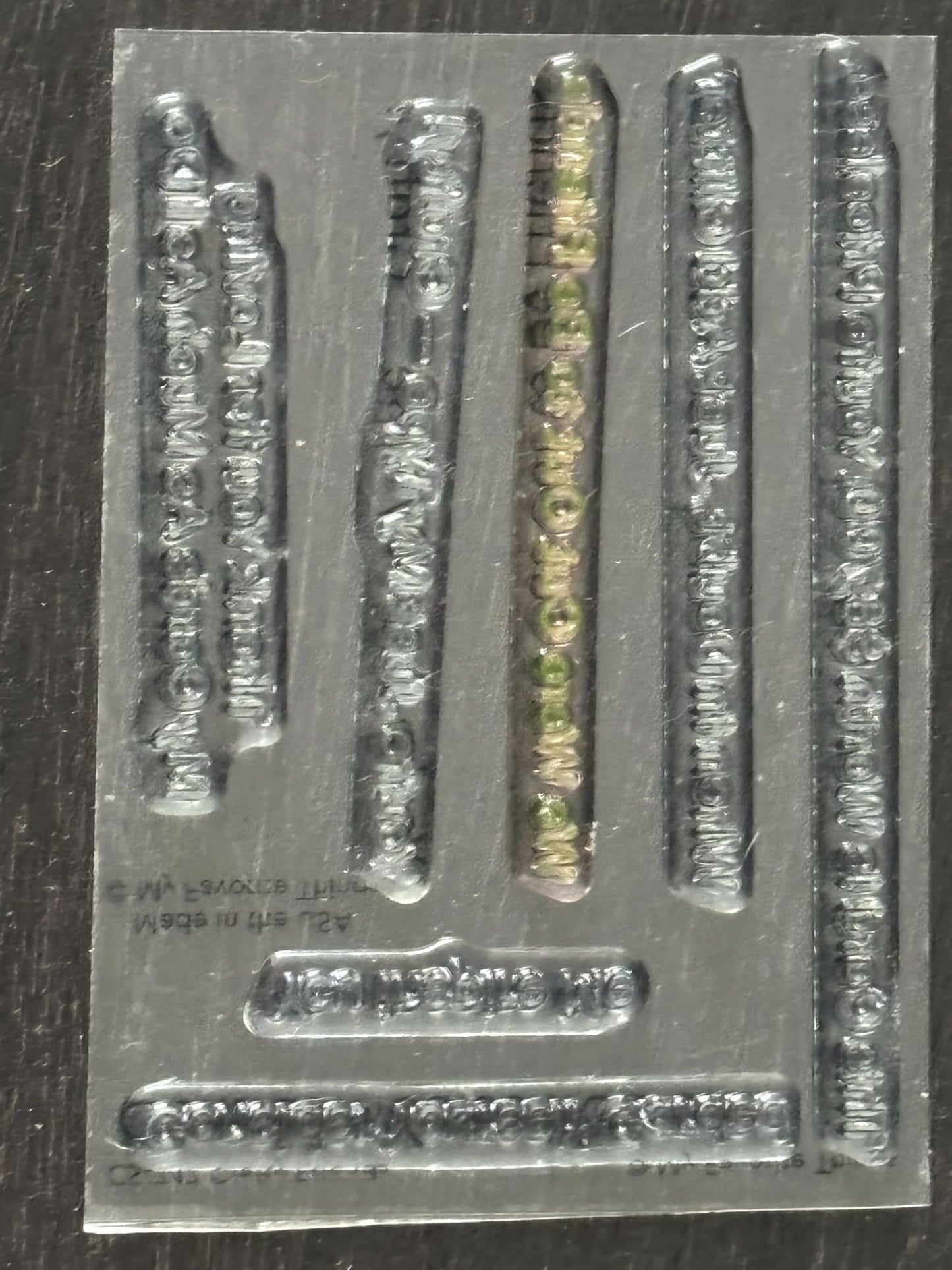 My Favorite Things Acrylic Clear Stamps Crafty Friends Card Making Card Maker