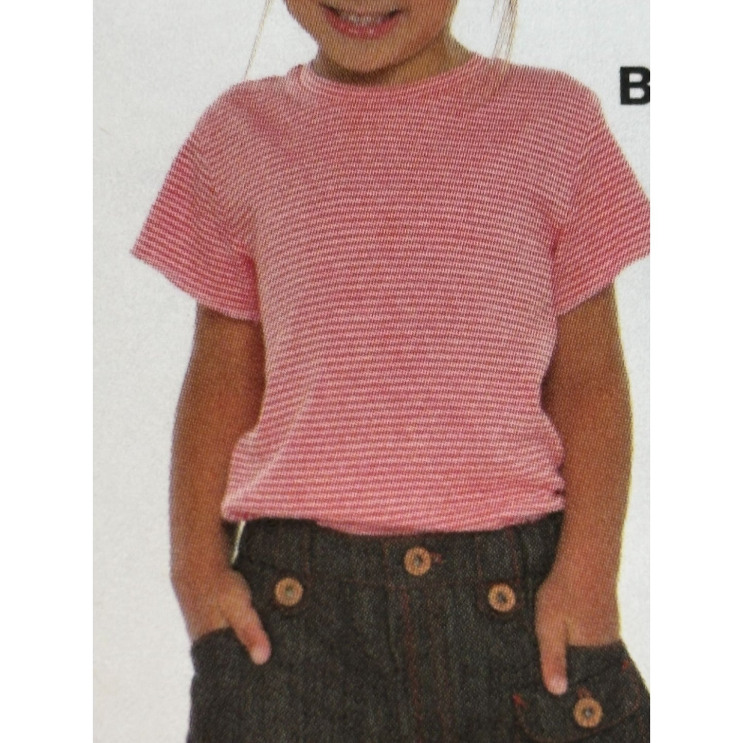 Burda Sewing Pattern 9614 Kid T-Shirt Hooded Shirt Sweatshirt Boys Girls 3-13 UC