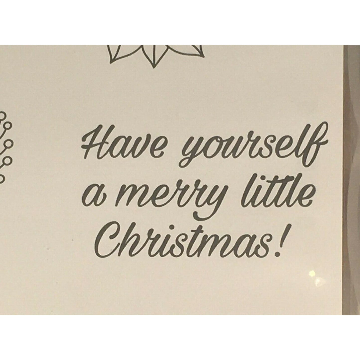 Stampin Up Peaceful Poinsettia Rubber Stamp Set Christmas Holly Berries Peace