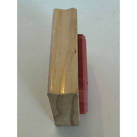 Birdcage Design Wood Mounted Rubber Stamp Birdcage Card Making Crafting