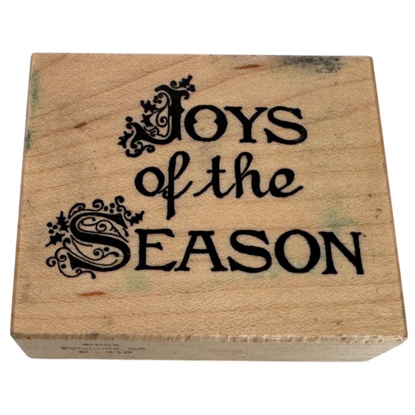 PSX Rubber Stamp: Joys of the Season