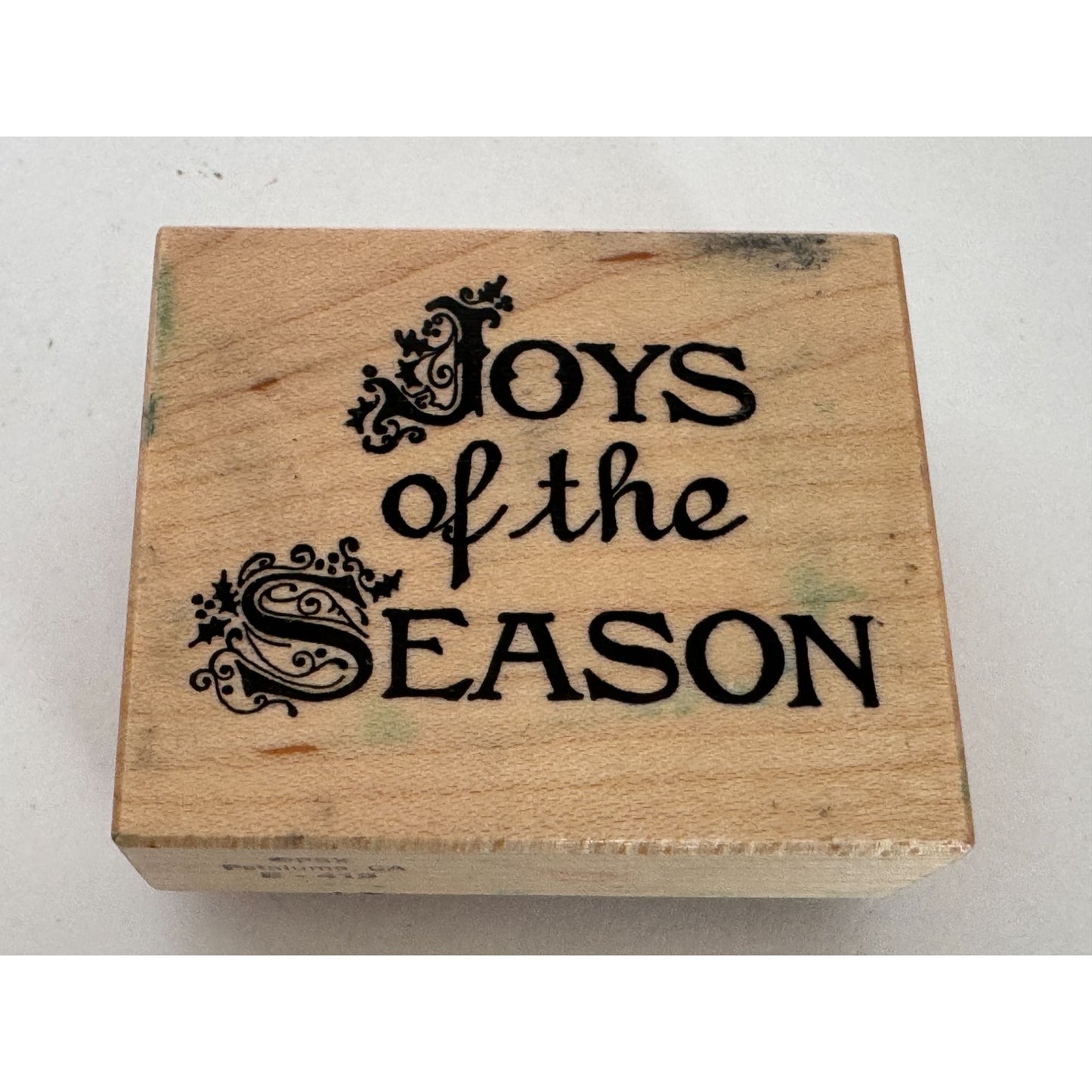 PSX Rubber Stamp: Joys of the Season