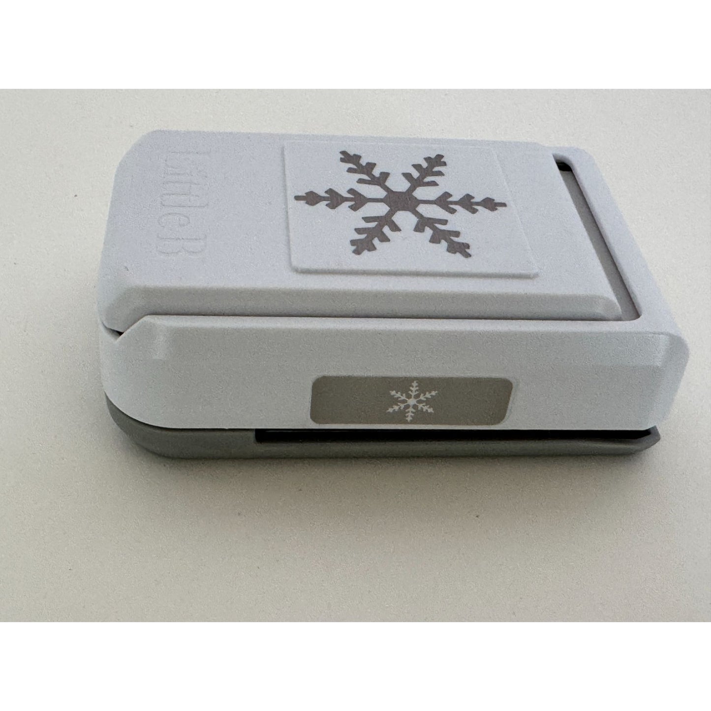 Little B Snowflake Paper Craft Punch Christmas Card Making Holidays Scrapbooking