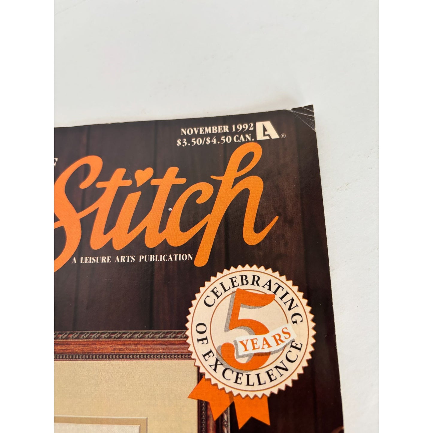 For The Love Of Cross Stitch Magazine November 1992 Patterns Halloween Witch