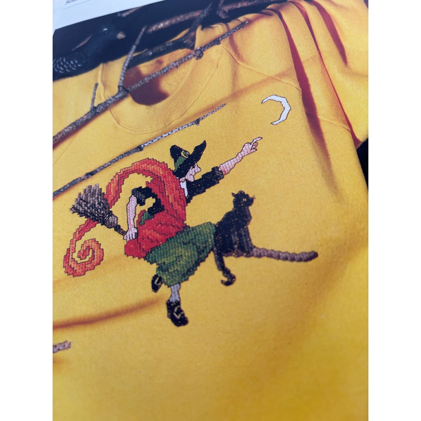 For The Love Of Cross Stitch Magazine November 1992 Patterns Halloween Witch