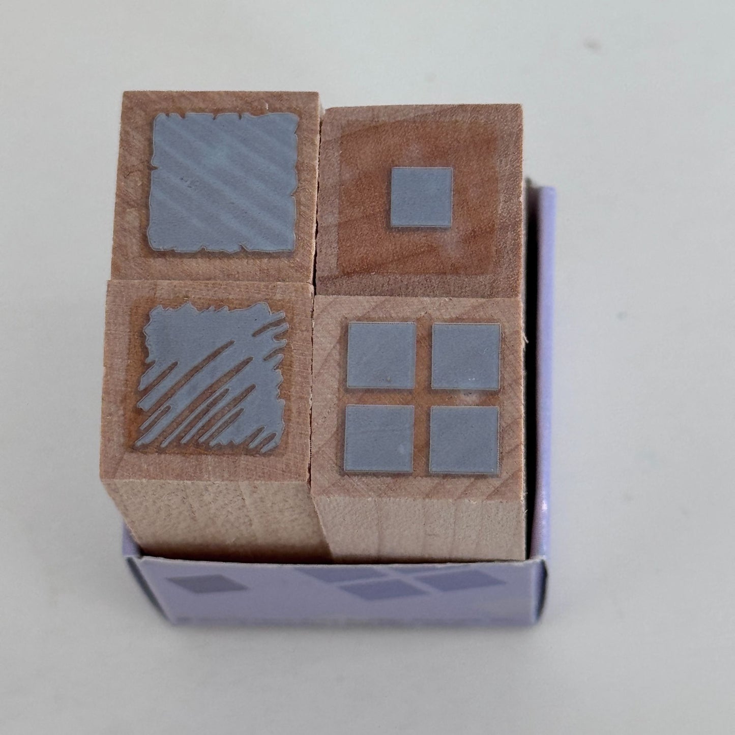 Hero Arts Rubber Stamps Set Tiny Blocks Mini Micro Background Designs Cardmaking Crafts LL803