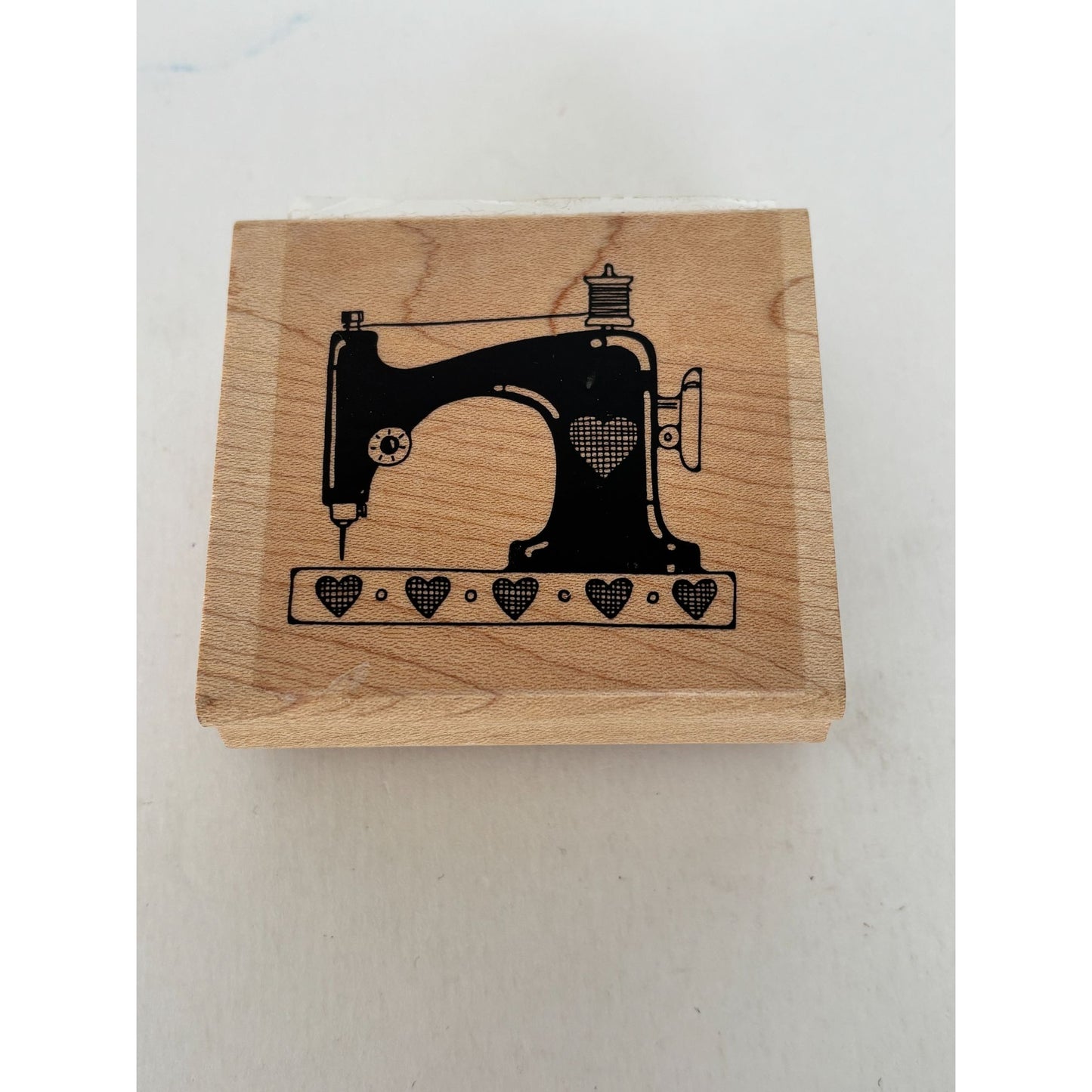 Stampin Up Sewing Machine Rubber Stamp Craft Stamp Quilting Sewing Cardmaking