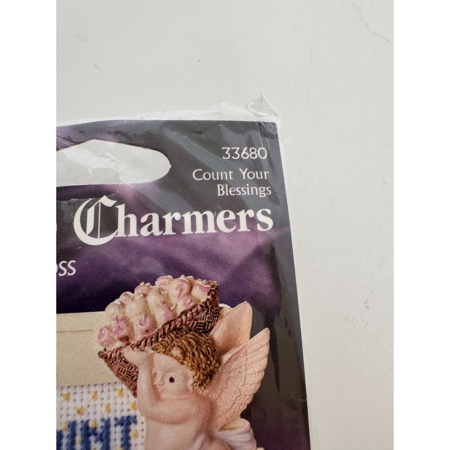 Bucilla Cherub Charmers Counted Cross Stitch Kit Angel Count Your Blessings
