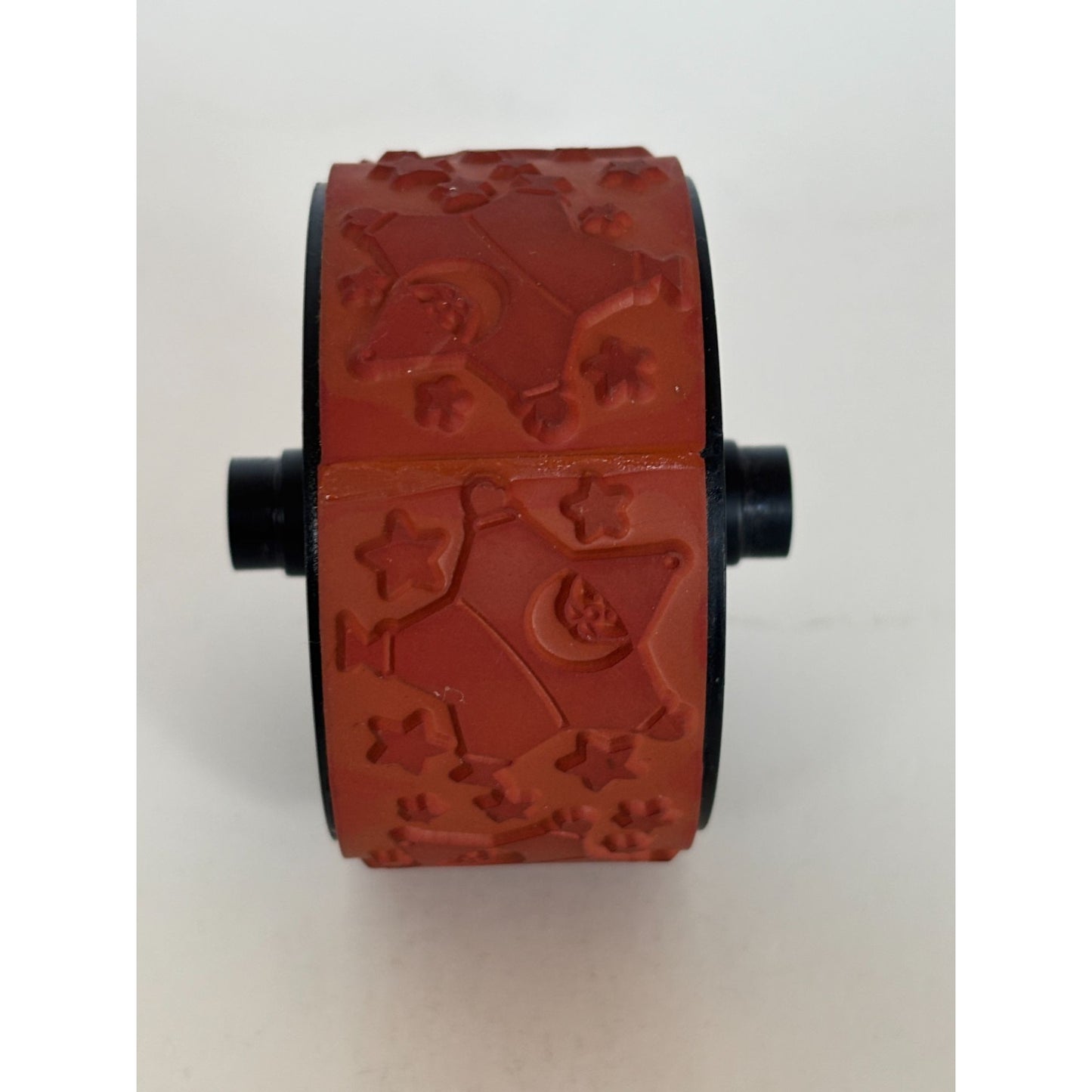 Stampin Around Rubber Stamp Santa Stars Roller Stampin Up Christmas Border 1 in