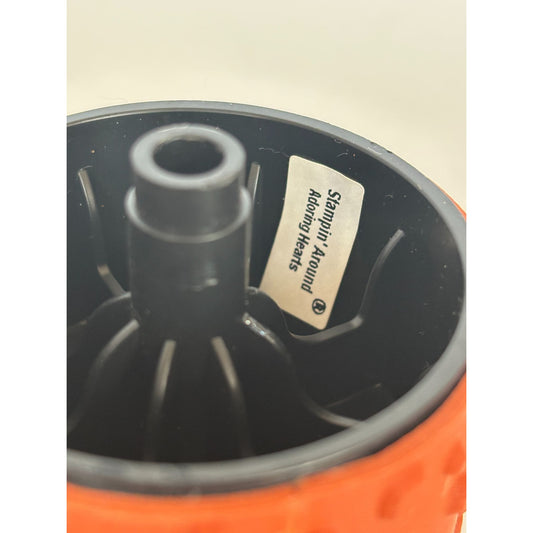 Stampin Around Rubber Stamp Adoring Hearts Roller Stampin Up Border Love 2 Inch