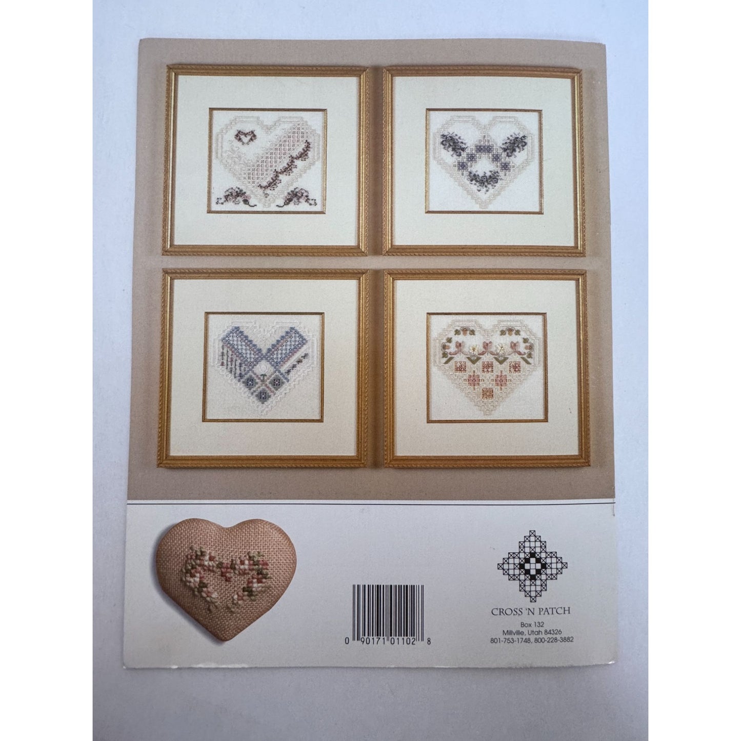 Cross N Patch Hardanger Needlework Pattern Booklet Heart Of My Heart 102 Seasons