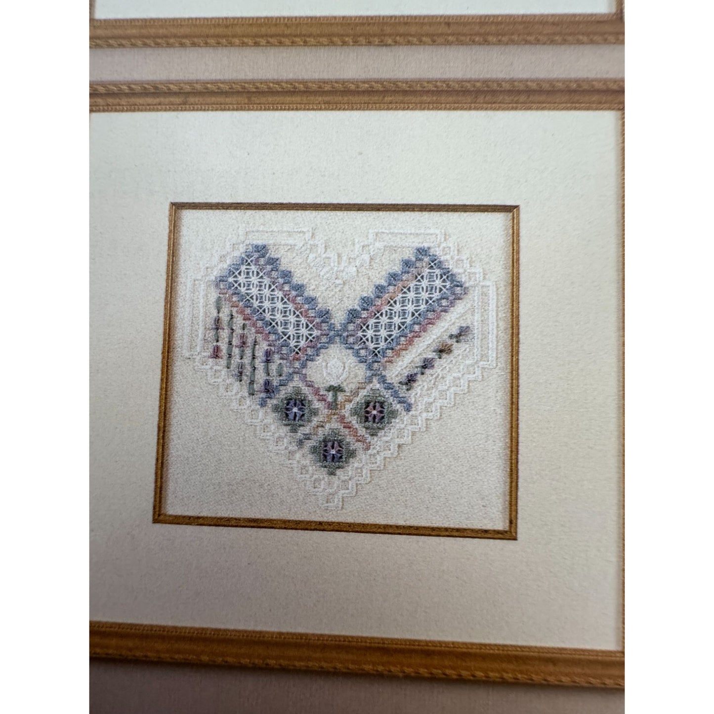 Cross N Patch Hardanger Needlework Pattern Booklet Heart Of My Heart 102 Seasons