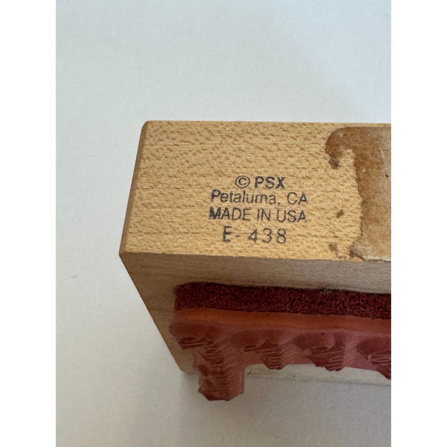 PSX Rubber Stamp Invitation Template Party Event RSVP Date Time Card Making E438