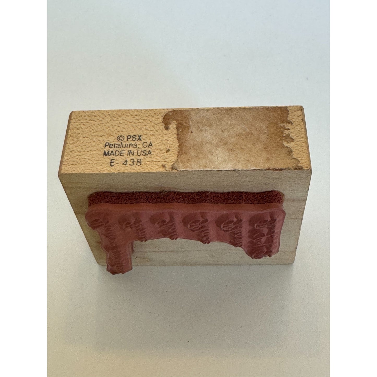 PSX Rubber Stamp Invitation Template Party Event RSVP Date Time Card Making E438