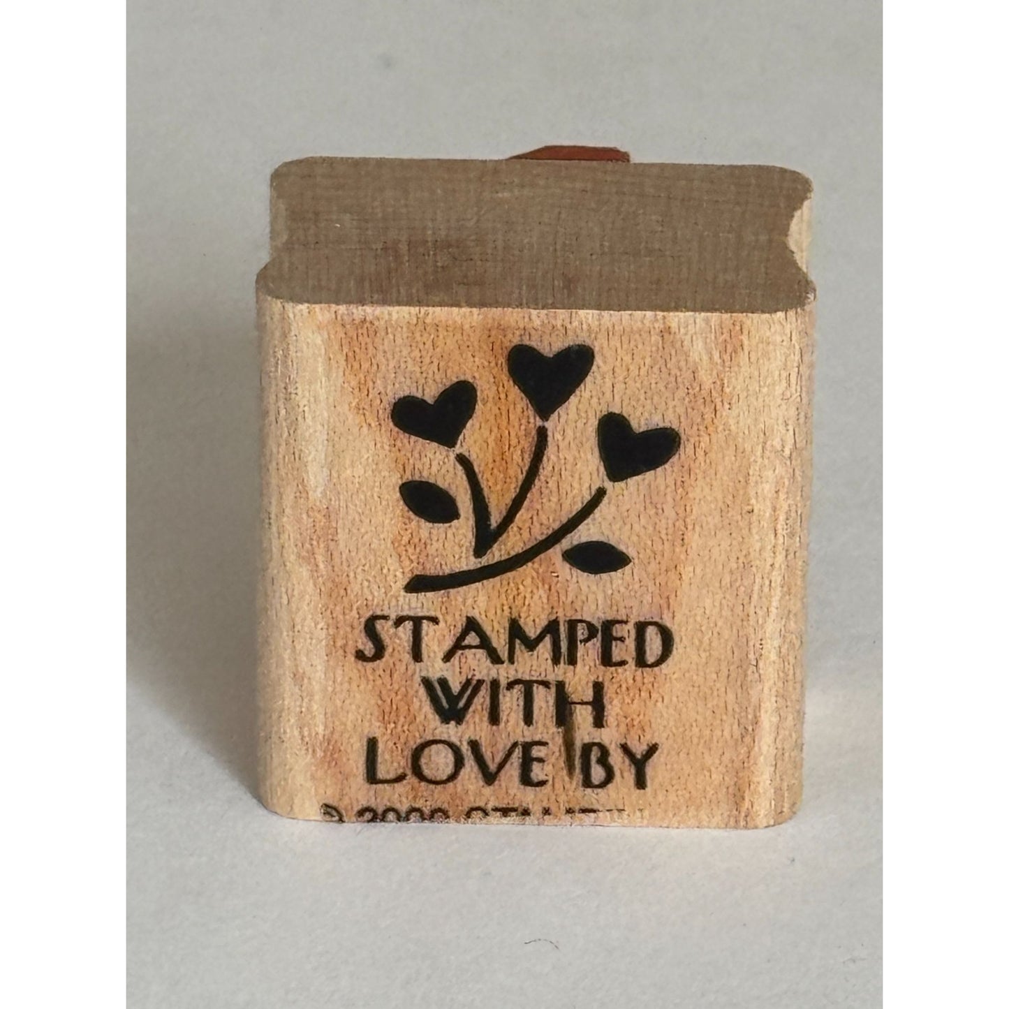 Stampin Up Rubber Stamp Stamped With Love By Stamping Hobby Card Making Crafter