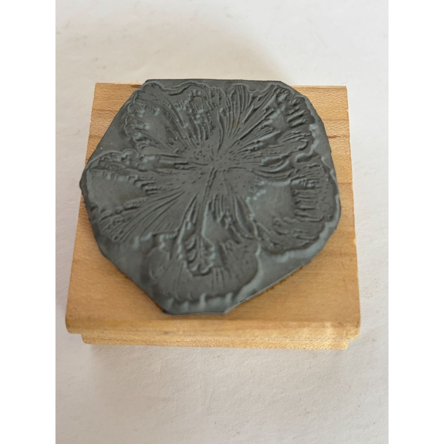 Hibiscus Hawaiian Rubber Stamp Flowers Tropical Card Making Vacation Floral