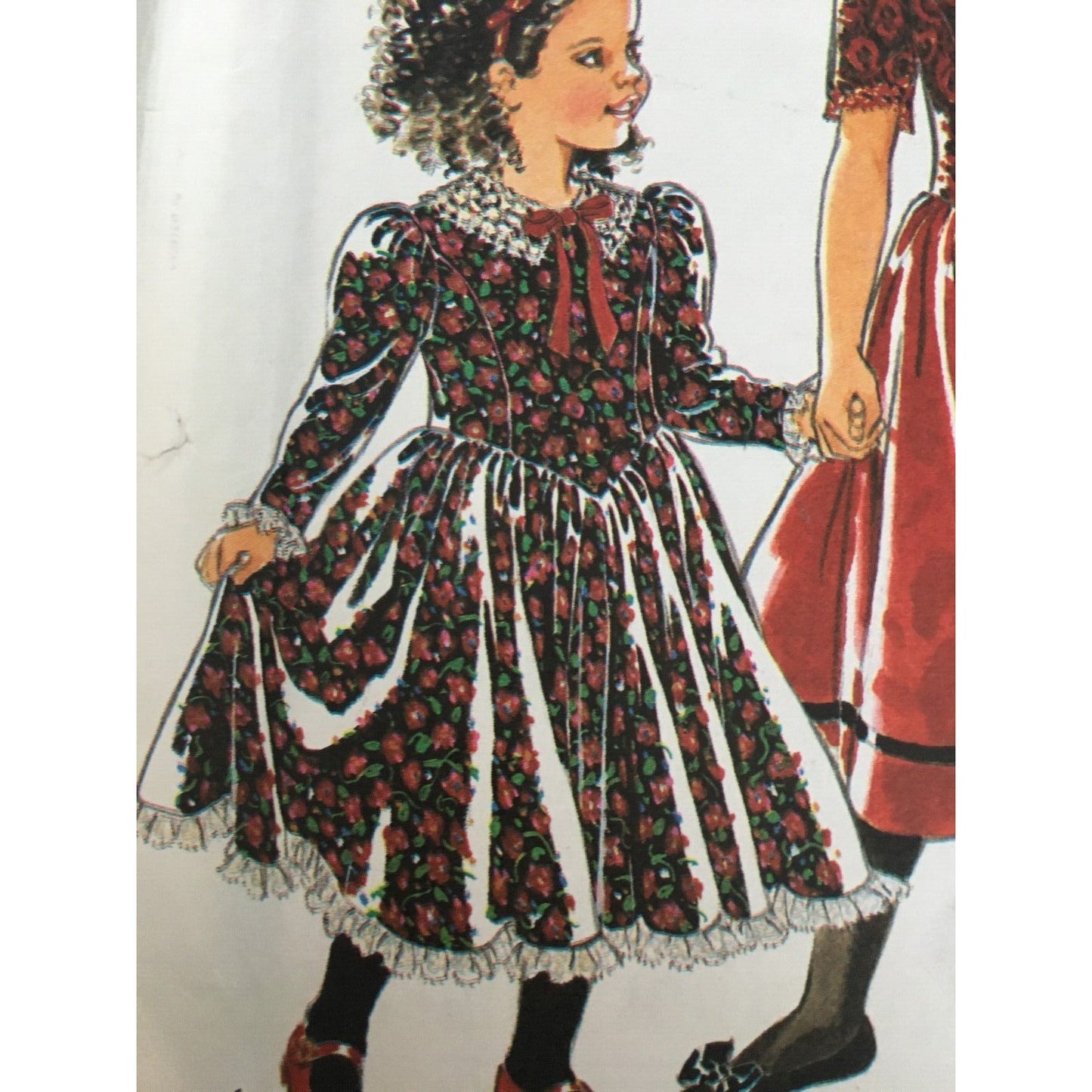 New Look 6984 Sewing Pattern Little Girls Play Fancy Dress Holiday Sz 4-10 UC