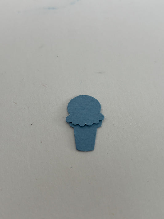 Martha Stewart Paper Punch Ice Cream Cone Craft Dessert Food Summer Scrapbooking