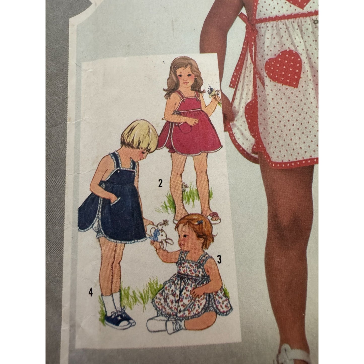 Simplicity Sewing Pattern 5467 Toddler Sundresses Bloomers Summer Size 2 Uncut