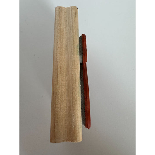 Stampin Up Wood-Mounted Rubber Stamp Tabby Cat With Kittens Birds Animals Pets